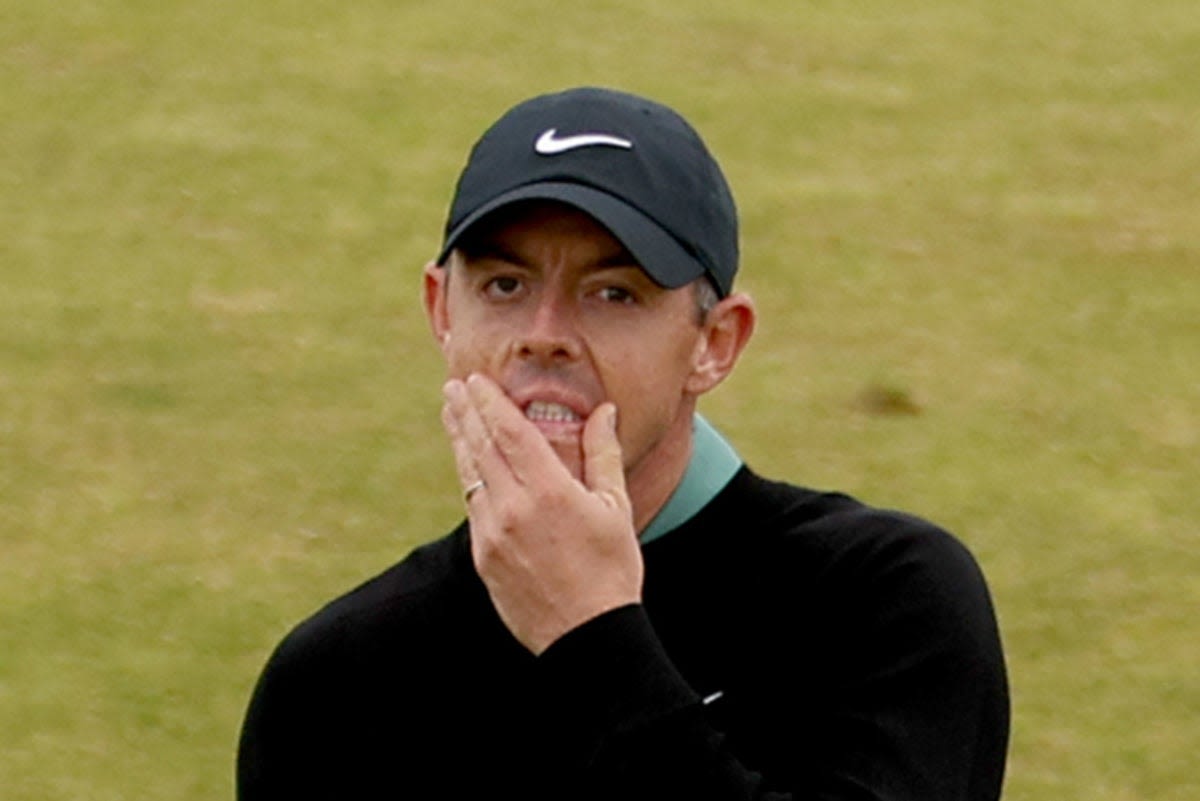 The Open 2024 LIVE: Golf leaderboard and scores as Rory McIlroy suffers nightmare first round