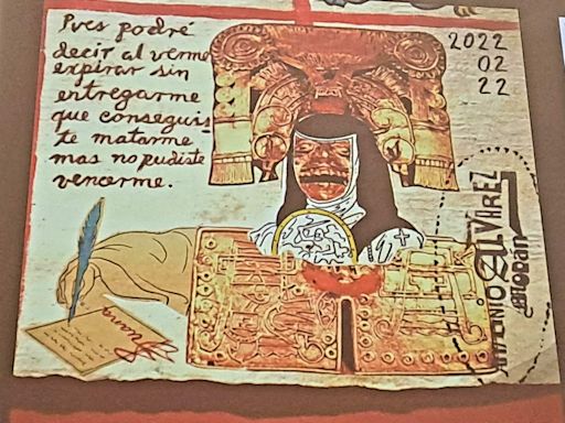 Historia y memoria se conjuntan en los neocódices de Antonio Álvarez Morán - Puebla