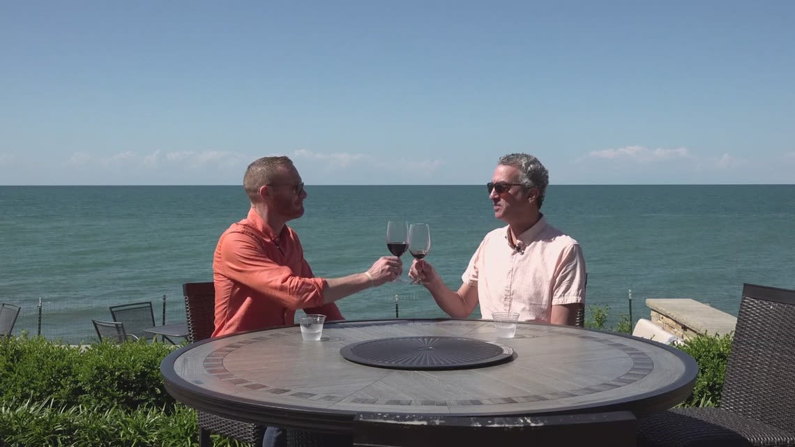 Table for Two: Doug Trattner and Mike Polk Jr. visit Vincent William Wine in Madison