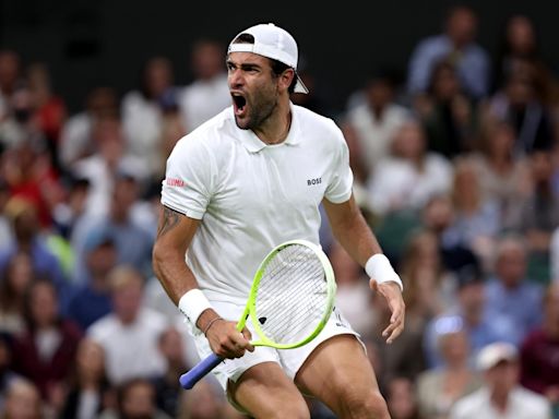 Matteo Berrettini sprints past Quentin Halys, wins second Gstaad title