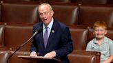 Congressman’s son steals show on House floor, hamming it up for cameras