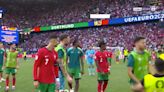 Eurocopa 2024 | Video: un fanático de Ronaldo entró al campo de juego, la seguridad lo interceptó y casi lesiona a otro jugador de Portugal