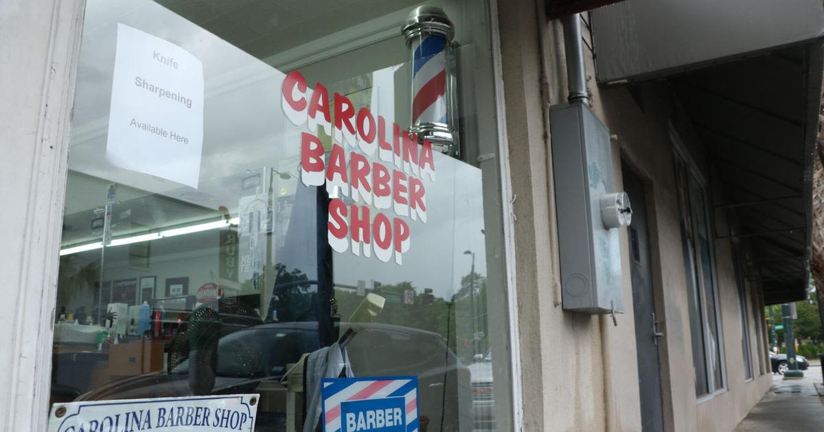 Carolina Barber Shop, open since 1937, leaving Five Points as new development comes in