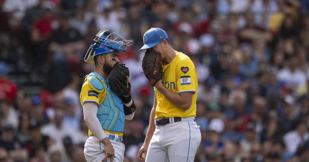 Brewers beat Boston 6-3 after holding Red Sox hitless through 6