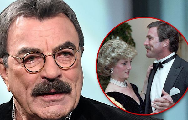 Tom Selleck Says He Danced with Princess Diana to Calm John Travolta Gossip