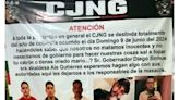 Exhibe CJNG a responsables de masacre; ofrece recompensa