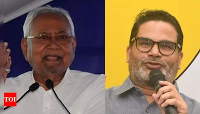 Prashant Kishor questions 'physical and mental' health of Nitish Kumar, says BJP will suffer for imposing him on Bihar | India News - Times of India