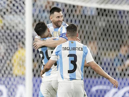 Messi on target as Argentina beat Canada 2-0 to reach Copa America final