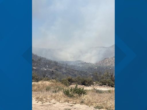 Crews fighting 'Sugar Fire' in Tonto National Forest