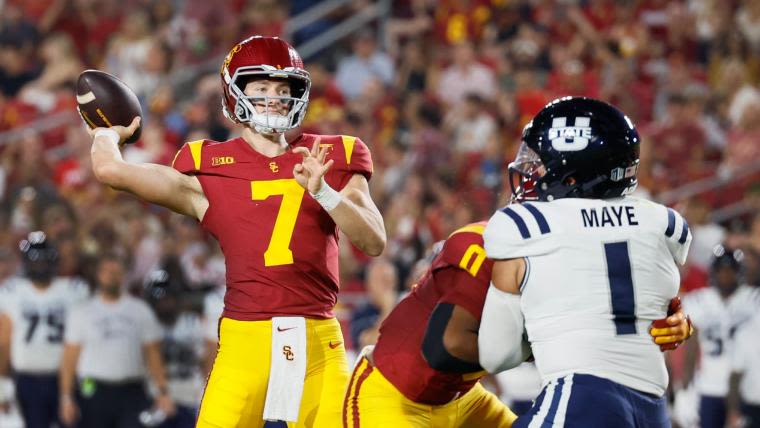 College football picks, predictions against the spread for Week 4, including USC-Michigan, Tennessee-Oklahoma | Sporting News Canada