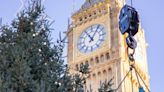 Huge 40ft Parliament Christmas tree put up to mark festive season