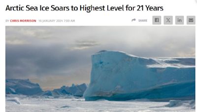 事實查核｜北極海冰範圍升至 21 年來最高水平，證明全球暖化是騙局？