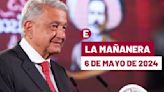 La 'Mañanera' hoy en vivo de López Obrador: Temas de la conferencia del 6 de mayo de 2024