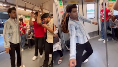 Viral Video: Man's Metro Dance to 'Naacho Naacho' Wins Internet Applause