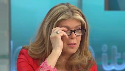 Kate Garraway struggles to hide 'rabid' eye infection on Good Morning Britain