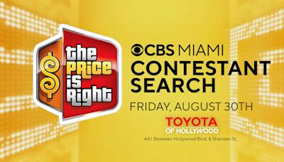 Come on down! Here's your chance to be on The Price is Right