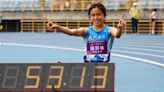 全中運／飛躍羚羊接班人！14歲陳羿岑400公尺飆破高懸32年U20紀錄