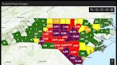 358,000+ without power in NC as Post-Tropical Cyclone Ian moves inland