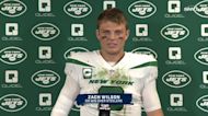 Zach Wilson on his first game back from injury, catching his first career TD pass | Jets Post Game