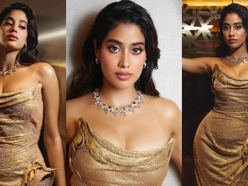 Janhvi Kapoor Strikes Gold In A Glamorous Gaurav Gupta Gown At IIFA Awards 2024 - News18