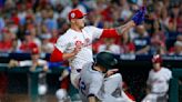 Rockies' P Kyle Freeland appears to avoid injury after collision at home plate while pinch running