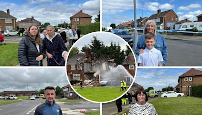 "It was like a war film" Heroic actions of residents after house explosion