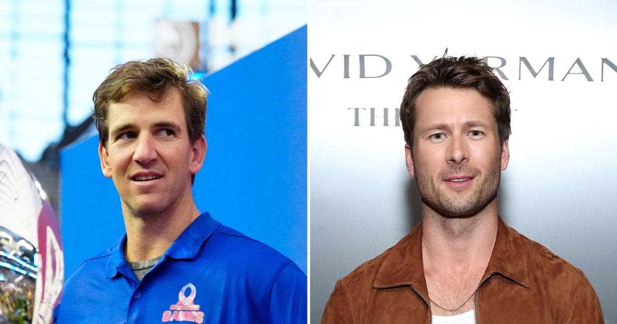 Eli Manning Is Excited Glen Powell Looks 'Terrible' as Chad Powers