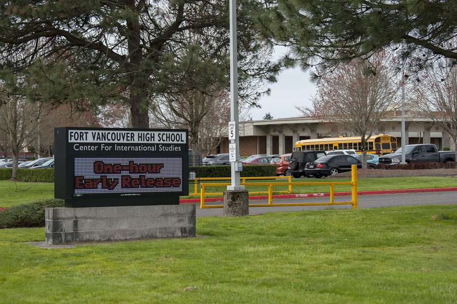 Fort Vancouver High School briefly locked down for reports of threat; no weapon found