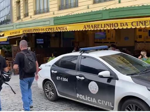 Polícia encontra 65 quilos de alimentos impróprios para consumo em tradicional bar na Cinelândia, no Rio