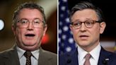 Massie threatens to oust Speaker Johnson if he doesn’t step down over foreign aid plan