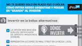 No te quedes solo en plazo fijo o dólar: cómo evitar riesgo argentino y pensar en "grande" al invertir