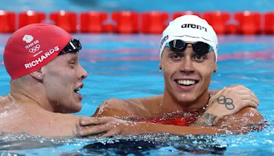 Olympics 2024 LIVE: Matt Richards wins stunning silver in swimming after Tom Pidcock takes mountain bike gold