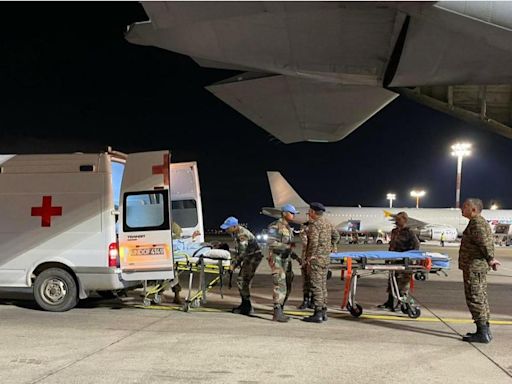 Indian Army Medical Team evacuates injured soldier from Israel in a high-stakes operation