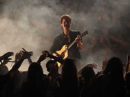 Shawn Mendes Serves Emotional Guitar Guy Vibes at the 2024 VMAs as Fans Speculate His Song Is About Camila Cabello