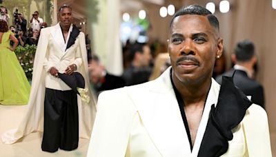 Colman Domingo Pays Tribute To The Late Chadwick Boseman & André Leon Talley With Met Gala Look