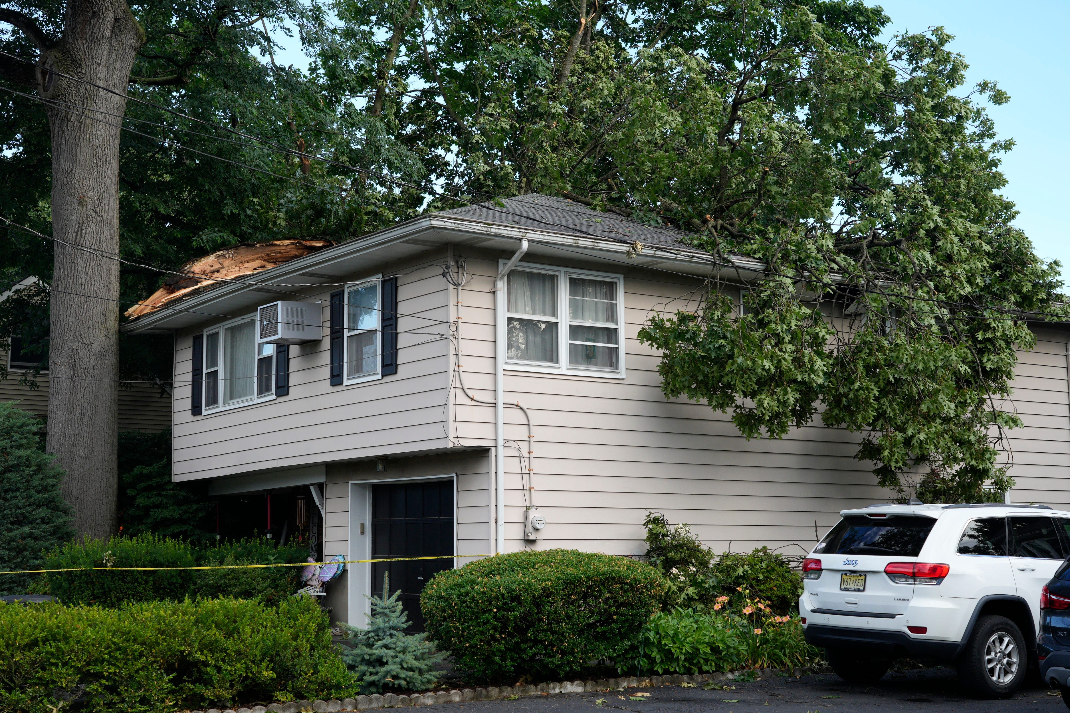 North Jersey left to clean up mess after severe thunderstorm