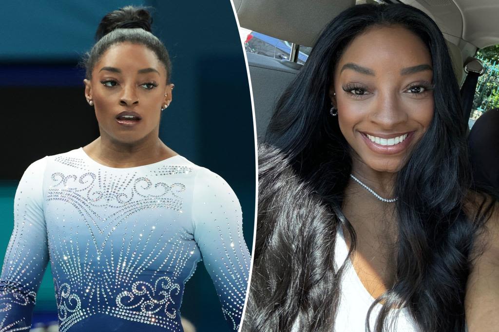 Simone Biles shows off her latest hair ‘slay’ after clapping back at criticism of her styles