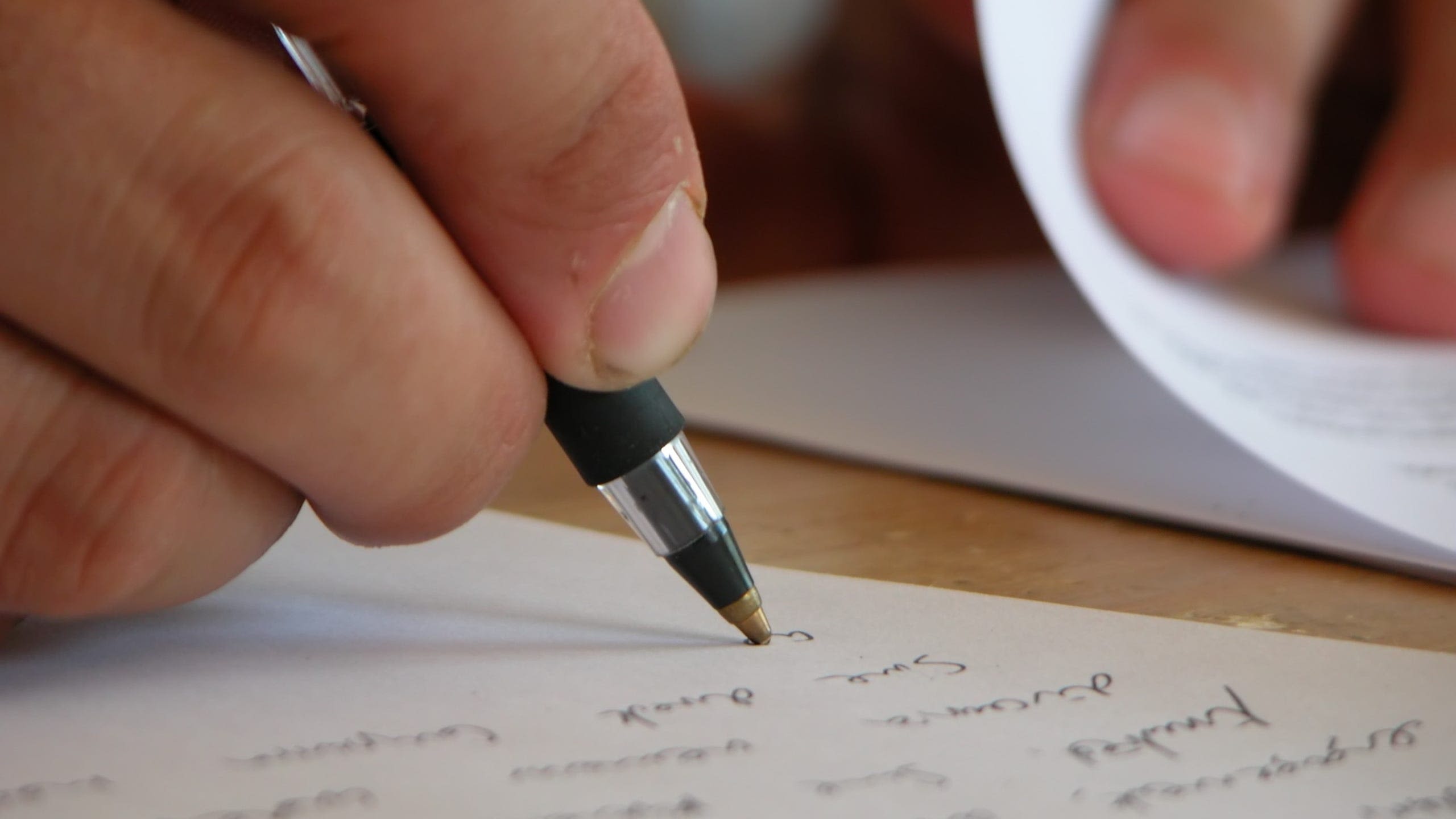 Cursive is making a comeback: Gov. Stitt signs law requiring it to be taught in schools