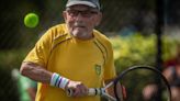 'He's 98 and still living a life': Ukrainian refugee and world's oldest tennis player competes in Florida