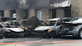 A dozen vehicles set on fire in Montreal's Saint-Laurent borough