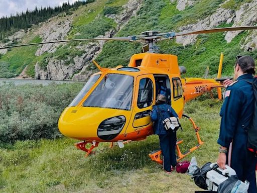 Damage found on hospital helicopter after landing in Colorado backcountry