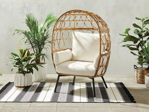 This viral egg chair is under $300 at Walmart Canada — it's the perfect patio piece for summer 2024