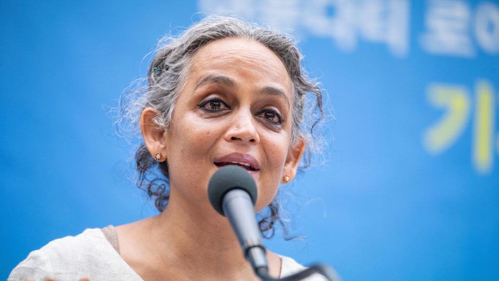 Will India's Booker Prize-winning author face jail for 14-year-old remark?