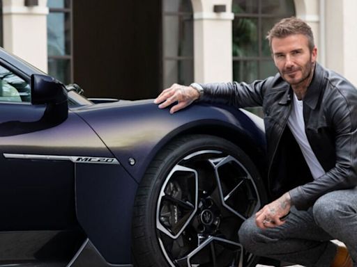 David Beckham’s ‘favourite’ Maserati supercar was designed by football ace