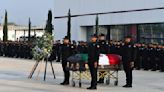 Despiden con honores al policía Óscar David Banda en Tamaulipas