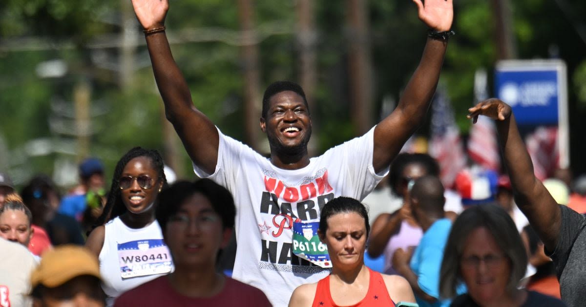 PHOTOS: Participants compete in AJC Peachtree Road Race in Atlanta