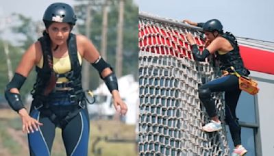 KKK 14 PROMO: Nimrit Kaur Ahluwalia brings heart-pounding action with thrilling stunt