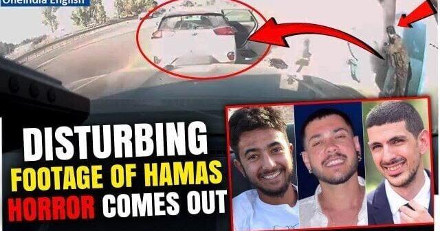 Hamas' Unseen Horrifying Footage: Gun waving Captors Taunt Israeli Hostages in Shocking Video