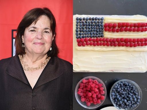 Ina Garten shares how to make her famous flag cake for Memorial Day