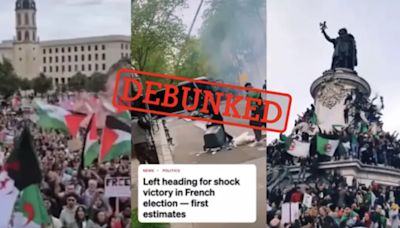 Palestinian flags, outbursts… No, these images weren’t filmed after the results of the French election